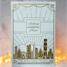 PRE-ORDER: PERSONALISED Luxury Wooden Christmas Advent Calendar