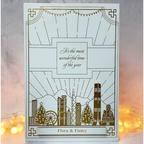 PRE-ORDER: PERSONALISED Luxury Wooden Christmas Advent Calendar