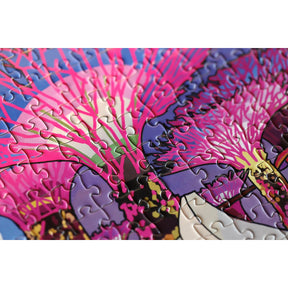Pale Violet Red LUXURY DOUBLE-SIDED 1000pc PUZZLE: Celebrating Singapore