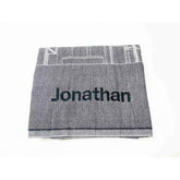 Light Slate Gray [PERSONALISED] TURKISH TOWEL: HK SKYLINE (5 Colours Available)