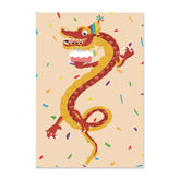 Wheat GREETING CARD: Party Dragon