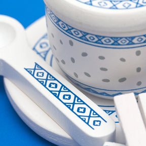 WOODEN TEA SET: Yum Cha